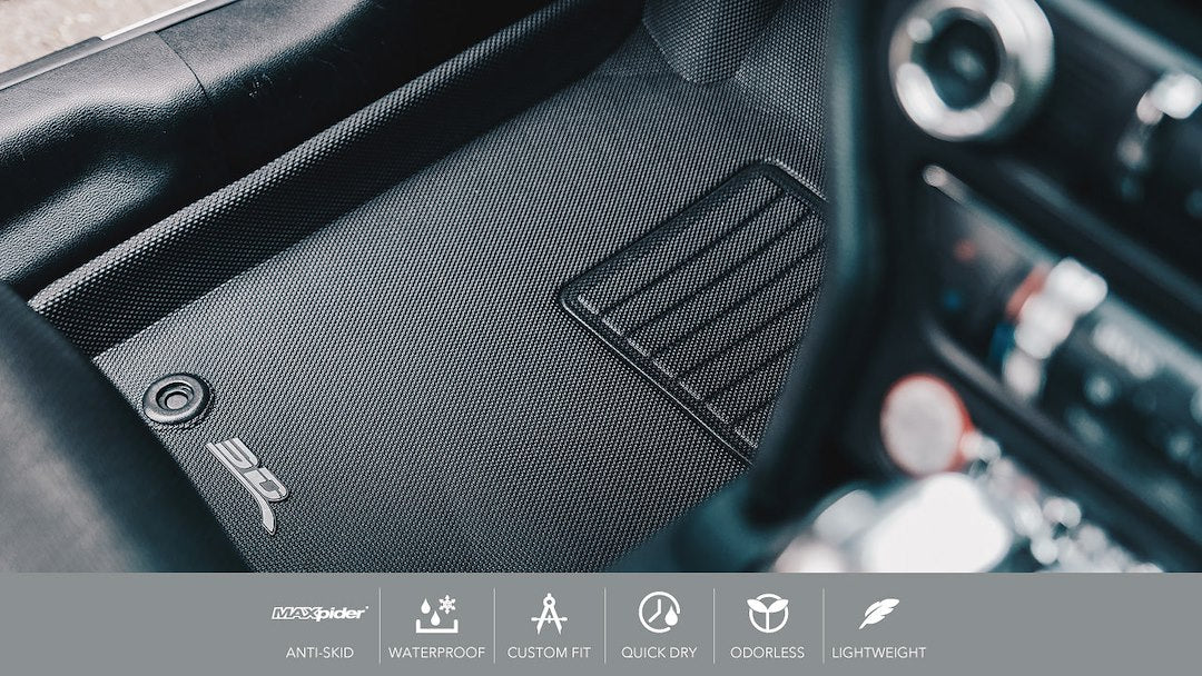3D Mats/U-AC L1GM03301509 Floor Liner - Black