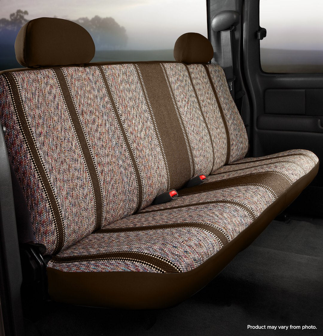 FIA Hand Wash Drip Dry Seat Cover TR42-72 Brown - TR RBNCHCVRTJ WRNGL03-06