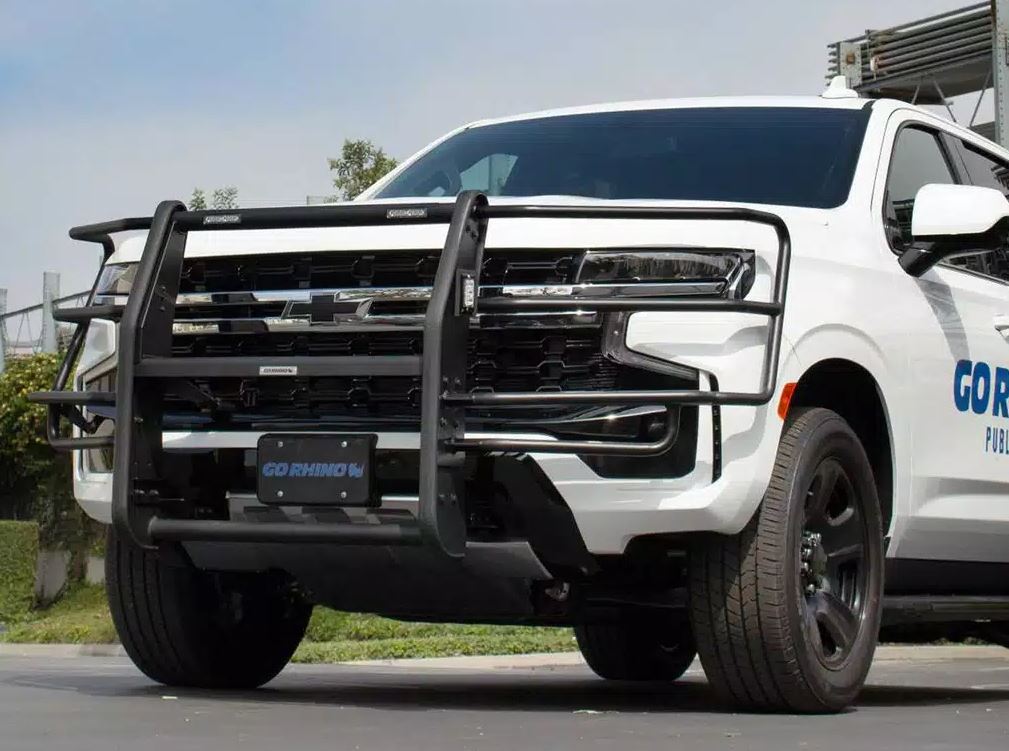 Public Safty Easy No-Drill Installation Bumper Push Bar 5165A-2L71 - LR Series Bumpers Aluminum