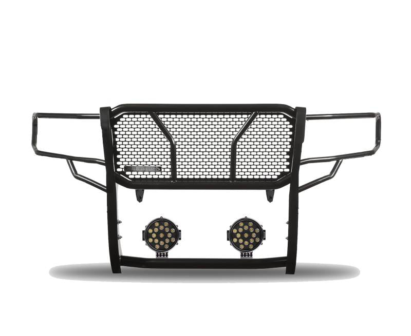 Black Horse Patent Approved Grille Guard RU-Dora19-B-PLB - Black Rugged HD Kit