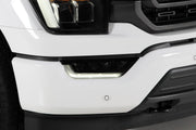 GT Styling Installs Over Factory Light Assembly Driving/ Fog Light Cover GT0183FS - Smoke Foglight Covers Piece