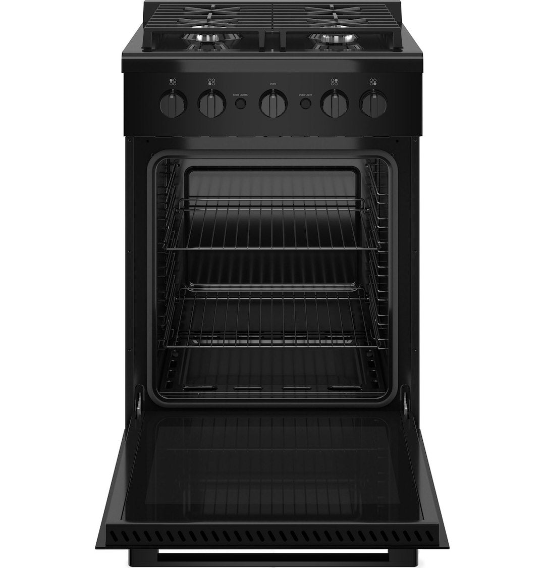 GE Appliance Edge To Edge Grates Stove PLS624DTBB - Profile 24 Free-Standing Gas RA
