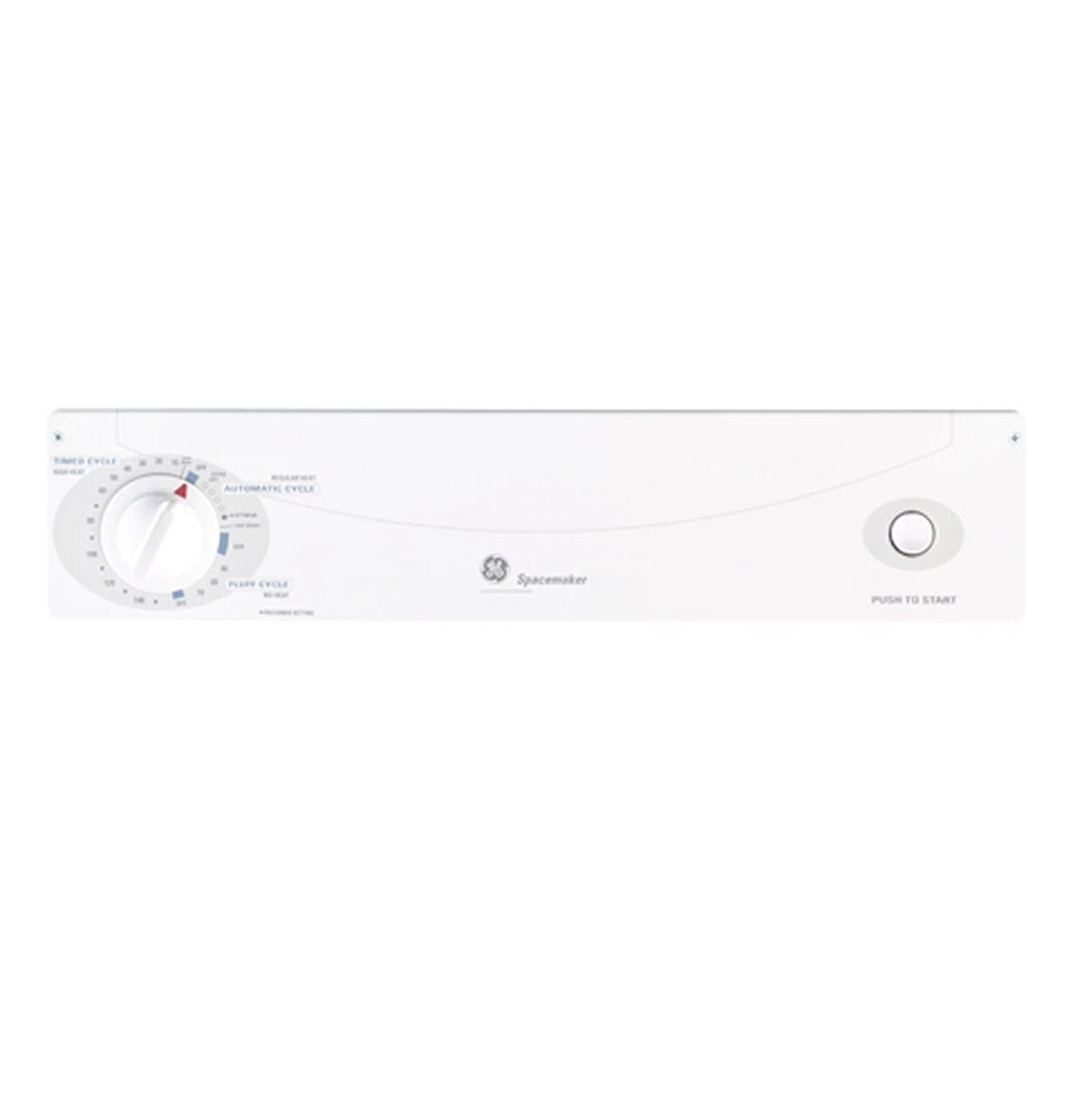 GE Appliance Stationary Model Clothes Dryer DSKS333Ecww - Spacemaker 120V 3.6 CU. FT. Stat
