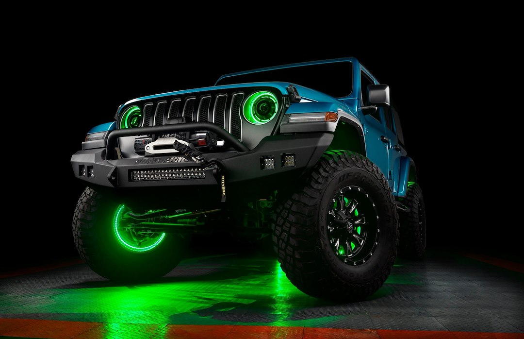 Oracle Light Vibrantly Lights Up Wheel Wells Wheel Light Ring 4215-339 - Illuminated Led Rgb