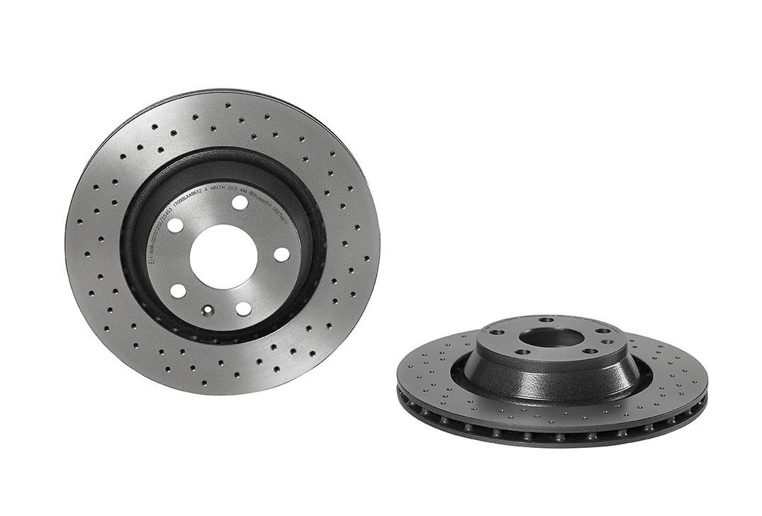 Brembo 0997681XC02 Brake Rotor