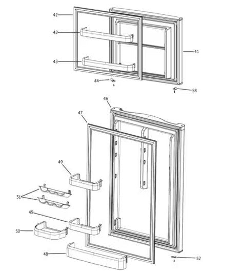 GE Appliance WR78X32432 Simple in design, yet highly effective