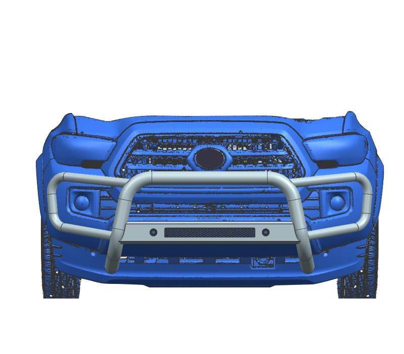 Black Horse Patent Approved Bull Bar BFRF05 - Beacon Front Runner 2019 Ford
