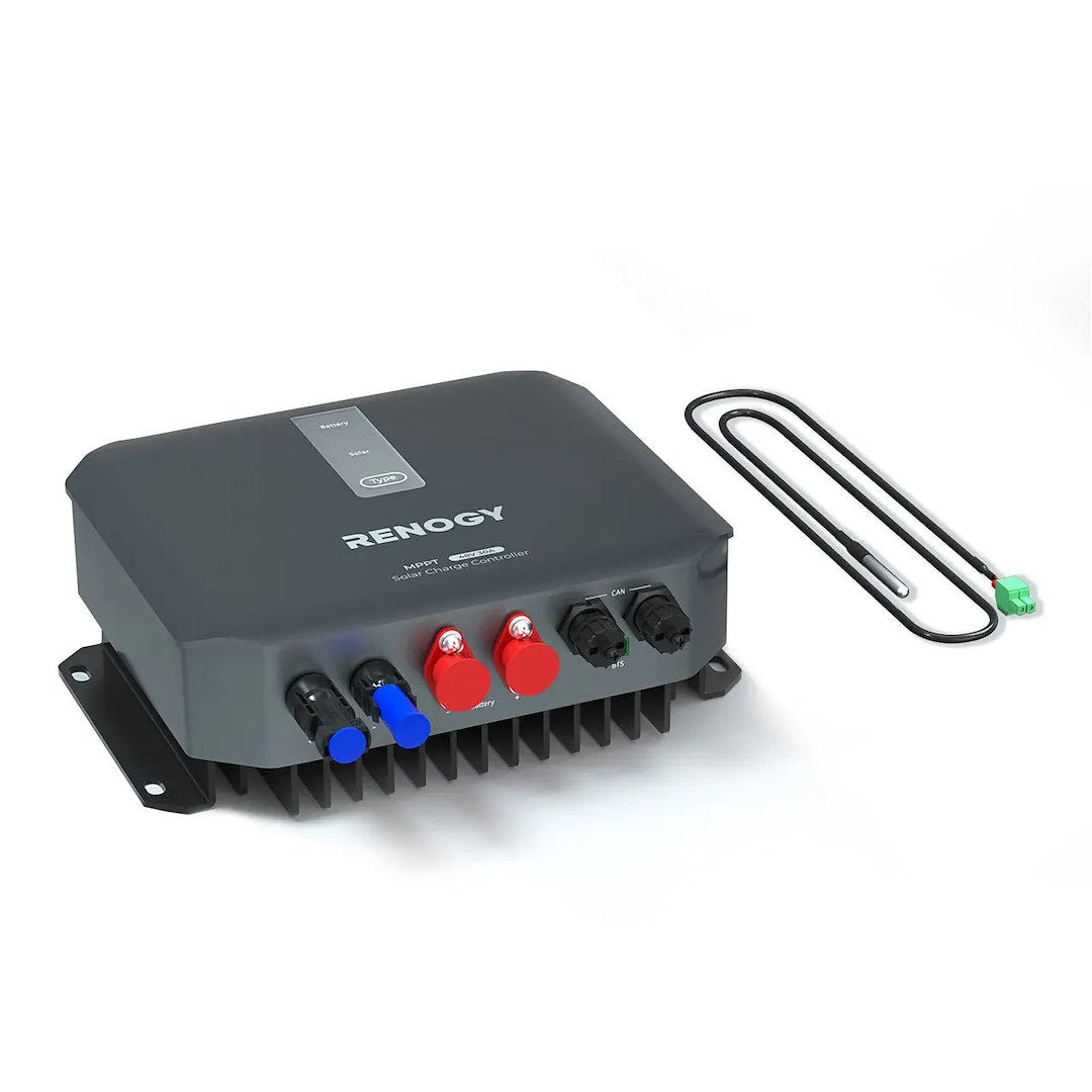 Renogy High Battery Compatibility Battery Charger Controller RCC30Rego-G1-US - 12V 48V 30A Mppt Charge