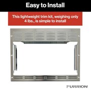 Furrion LLC Quick Effortless Upgrade Microwave Oven Trim Kit 2024001708 - 1.1 CU FT BI SS