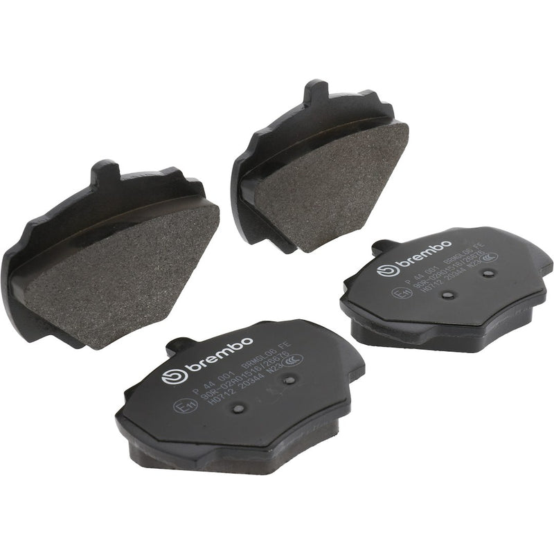 Brembo Premium Low-Met OE Equivalent Pad Brake Pad P44001 - Disc Set