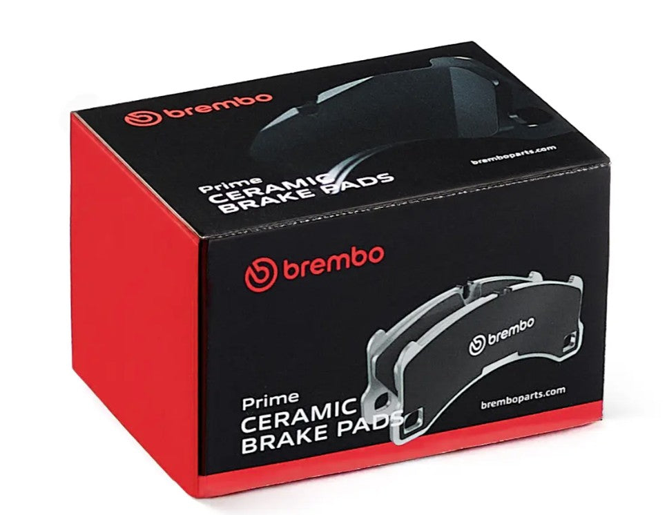 Brembo Premium Low-Met OE Equivalent Pad Brake Pad P86001N - Disc Set