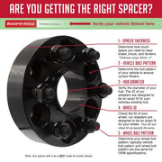 Revolution Increased Stability And Handling Wheel Adapter 6120-6120H-C - Adap-6X120 1.50 66.9 M14