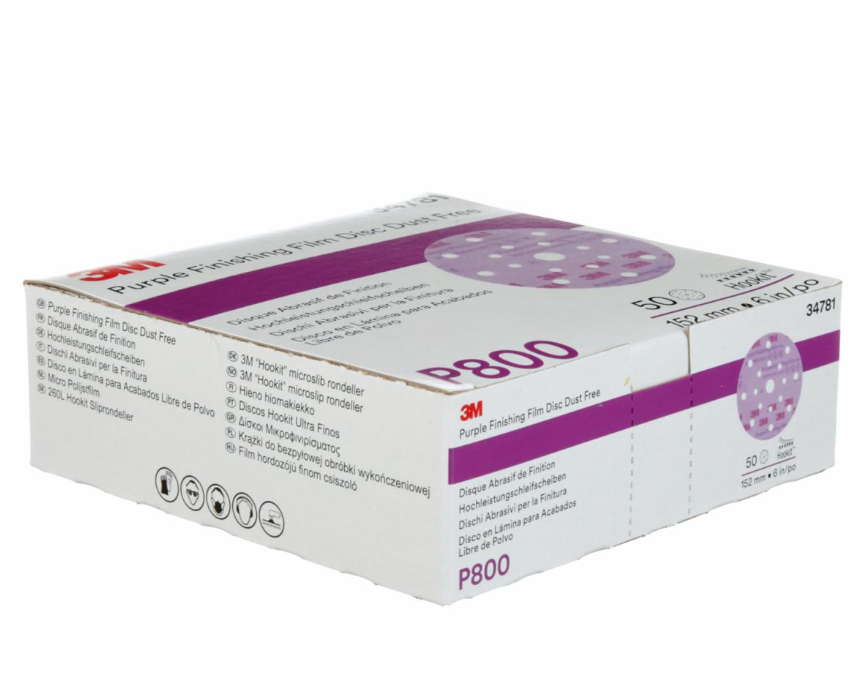 3M No Supplier Warranty Sandpaper 34781 - Hookit Finishing Film Disc Dus