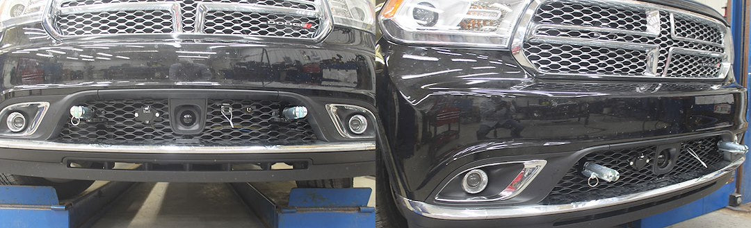Blue OX Standard Tabs With Safety Hooks Vehicle Baseplate BX2411