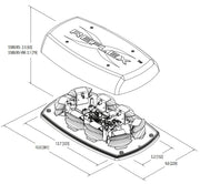 Ecco Elect 5585A Warning Light