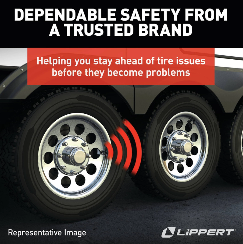 Lippert Comp 2024030980 Tire Pressure Monitoring System - TPMS Display