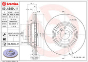 Brembo Components Not Hazardous To Health Brake Rotor 09A59911C02 - Disc