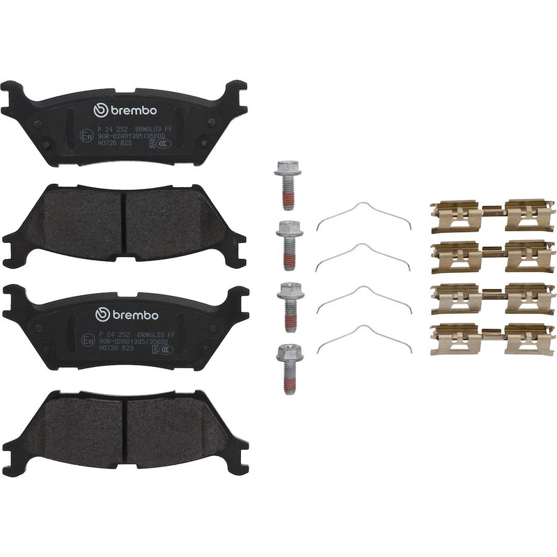 Brembo Premium Low-Met OE Equivalent Pad Brake Pad P24252