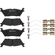 Brembo Premium Low-Met OE Equivalent Pad Brake Pad P24252