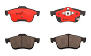 Brembo Premium Low-Met OE Equivalent Pad Brake Pad P23167N - Disc Set