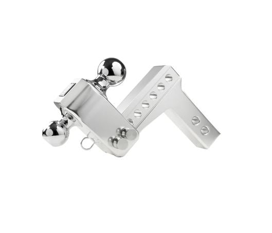 Bulletproof Limited Lifetime Warranty Trailer Hitch Ball Mount AL204 - Bph Aluminum Shank Drop Rise