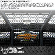 Cattleman Two Vertical Center Protection Bars Bumper 2247P - Front Replacement