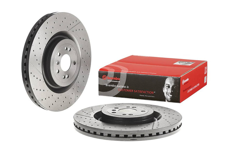 Brembo Components Not Hazardous To Health Brake Rotor 09B80511C02 - Disc