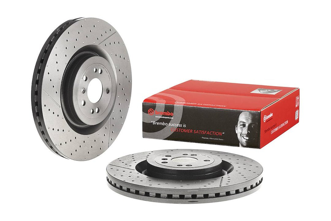 Brembo Components Not Hazardous To Health Brake Rotor 09B80511C02 - Disc