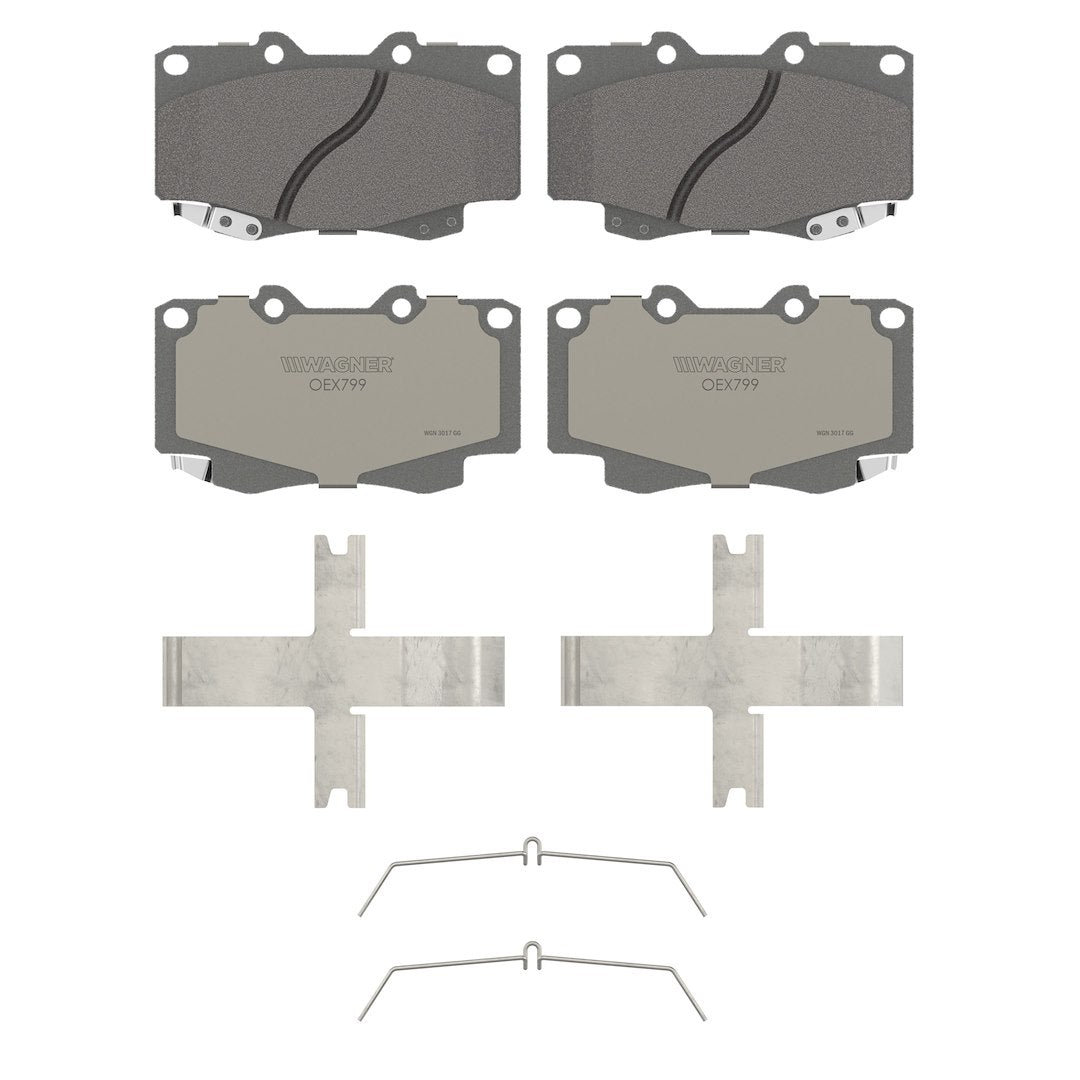 Wagner Brake OEX799 Brake Pad