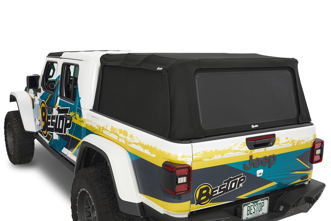 Bestop Fully Integrated Bow System Truck Cap 77326-35 - Supertop 20-21 Gladiat