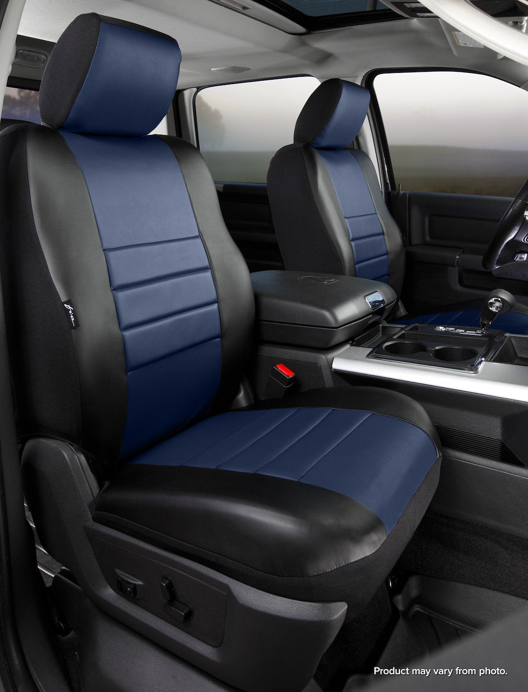 FIA Face Fabric Water Repellent Seat Cover SL67-71 Blue - SL Front Bucket Seats Ford Bronco