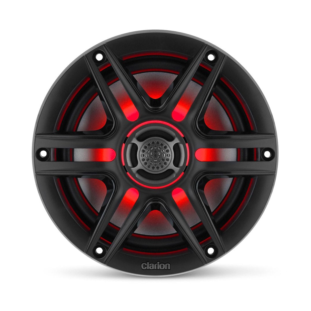 Clarion Salt Sun Certified Speaker 010-03046-00 - 6.5-Inch Coaxial Marine Speakers WI