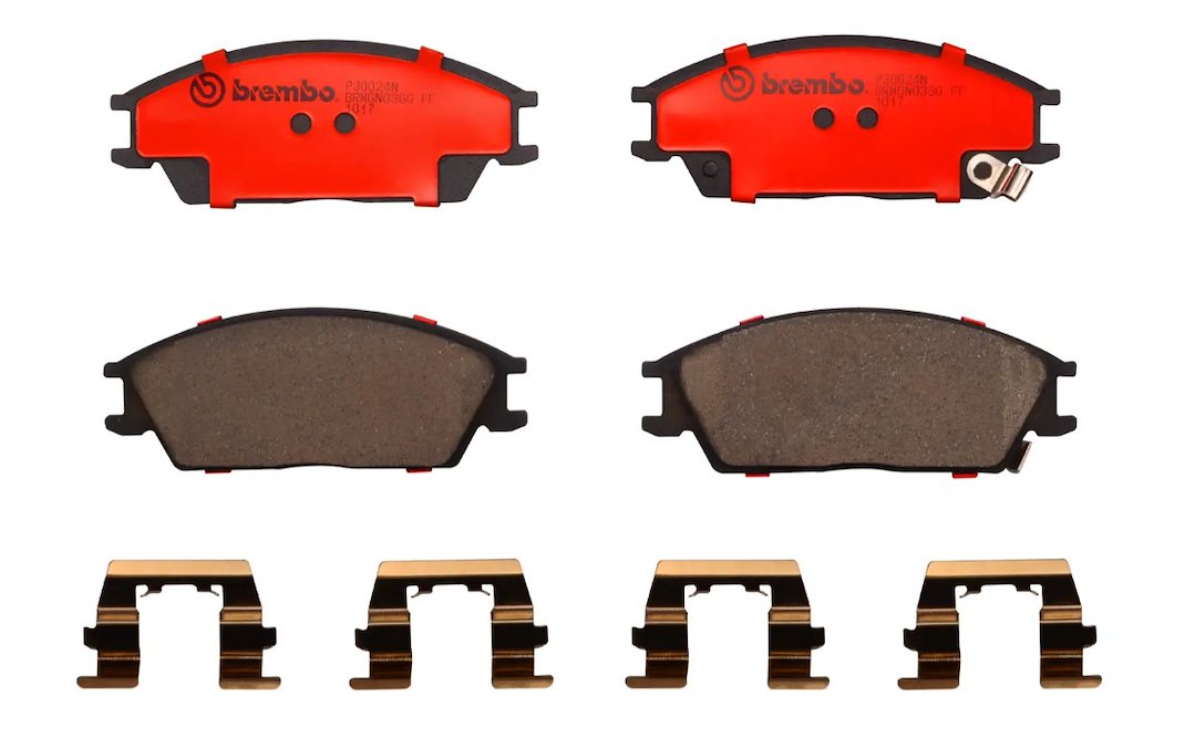 Brembo Premium Low-Met OE Equivalent Pad Brake Pad P30024N - Disc Set