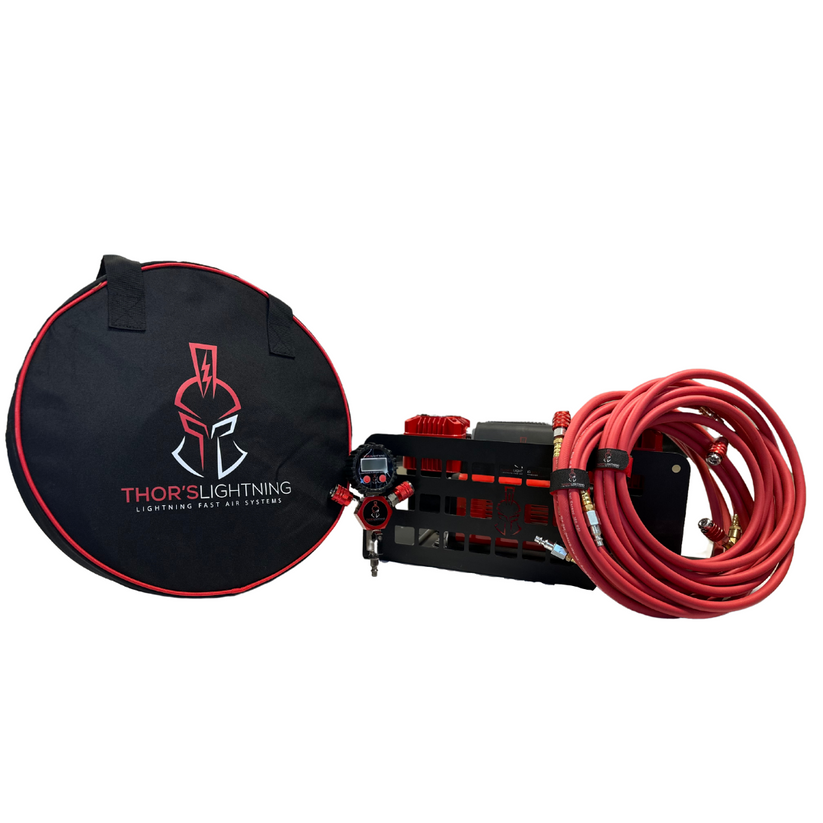 Thors Lighti Made In USA Air Compressor ULT005RDK - Ultimate Setup Jeep Gladiator 2020