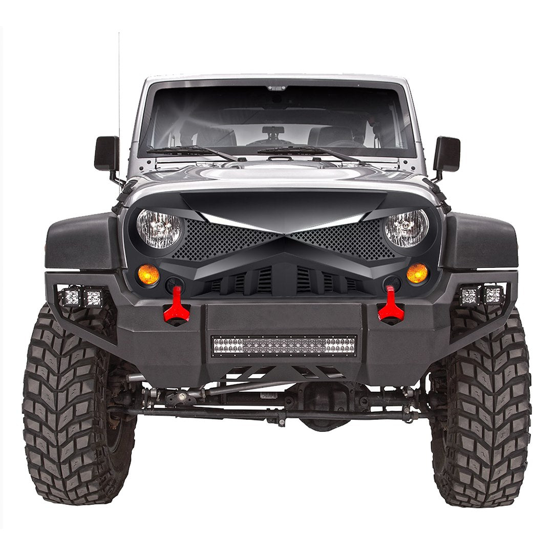 American MOD American Modified Unique Design Grille Amjpaa00126 - Hawke Led Eyebrow