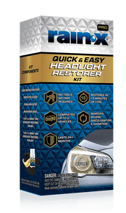 Rain X Graphene Shield Technology Headlight Restoration Kit 610200 - RX Pro Grphne HL Rst 6X1EA