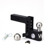 Weigh Safe AWS4-2 Aero Hitch 4 inch drop ball mount