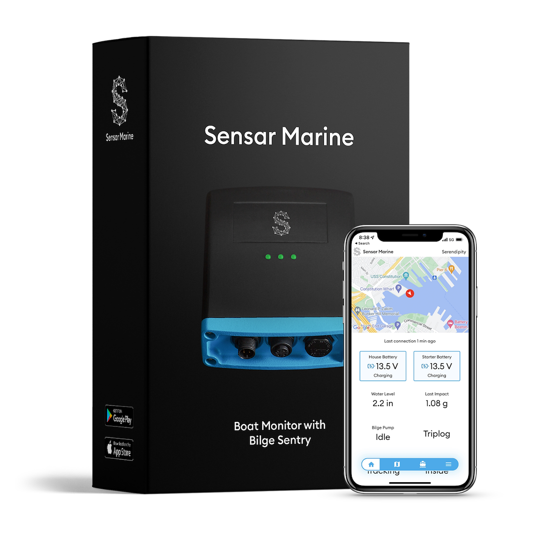 Sensar No Supplier Warranty Boat Monitoring System BMBS700 - Monitor Bilge Sentry
