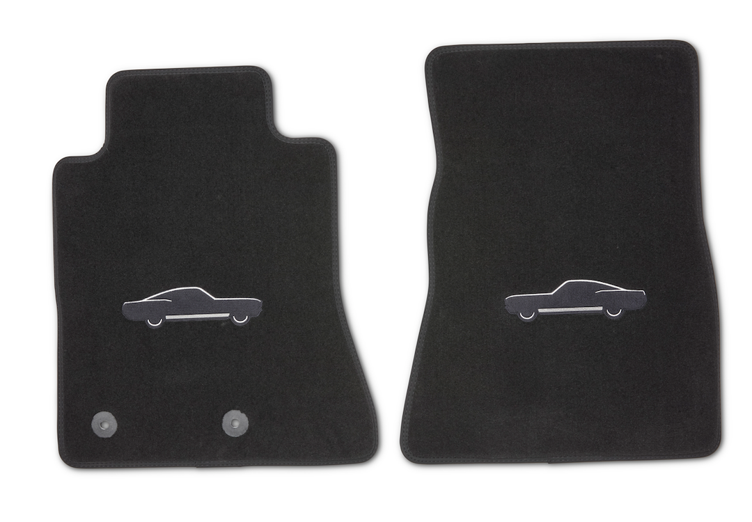 Ford Easy To Install Floor Mat M-13086-M6 - Black 2015-25 Mustang MAT-60T