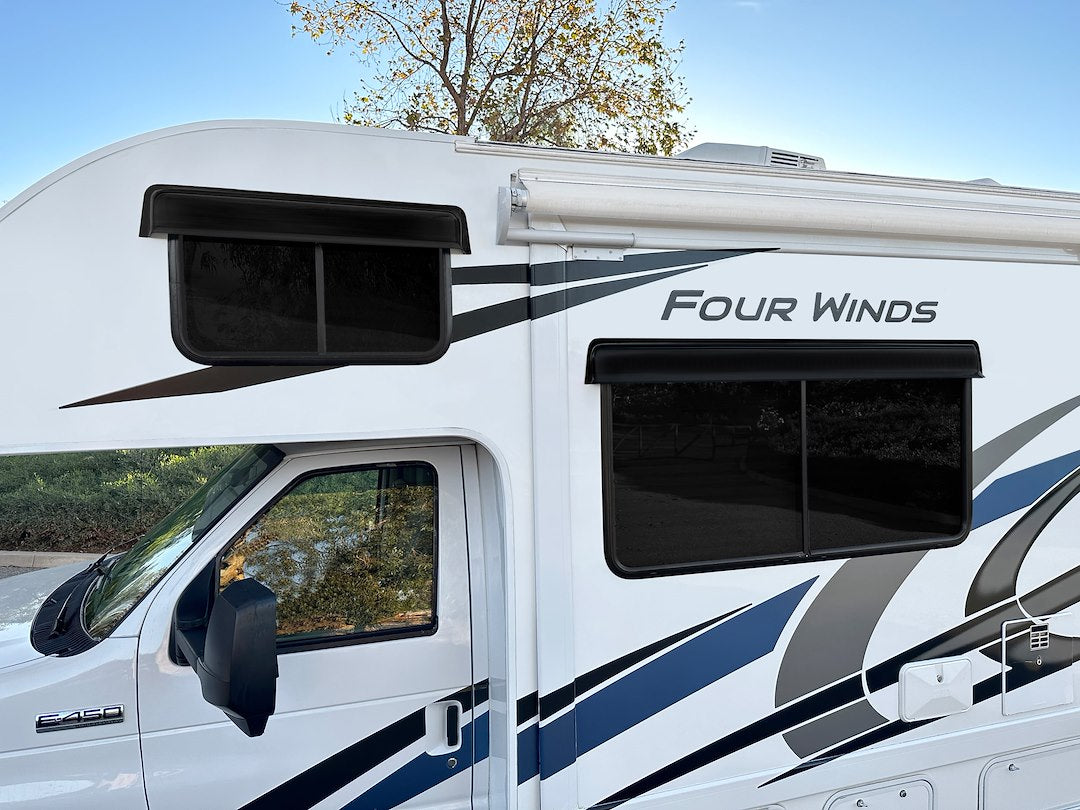 GT Styling Proudly Made In The USA Rainguard RV1054 - RV Window Deflector Sun Visor