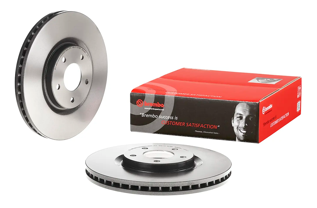 Brembo Rust-Resistant Coating Brake Rotor 09.B354.11 - Discbrakerotor Venteddisc