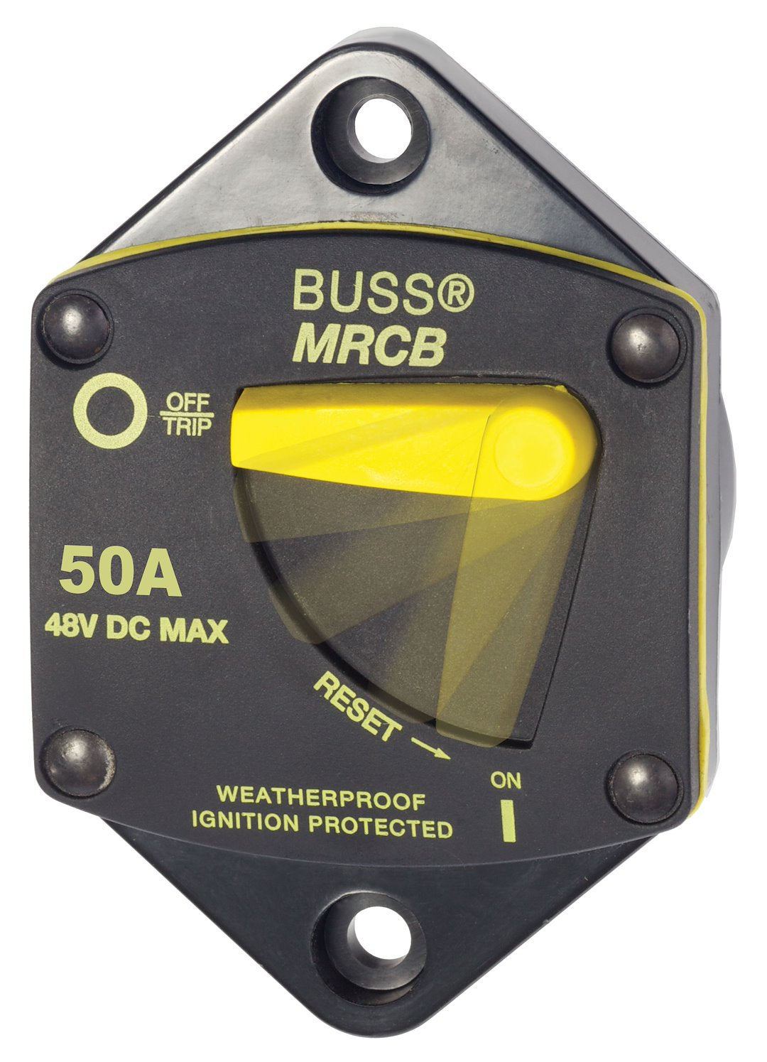 Blue SEA No Supplier Warranty Circuit Breaker 7039-BSS - 187 Pnlmnt 50A