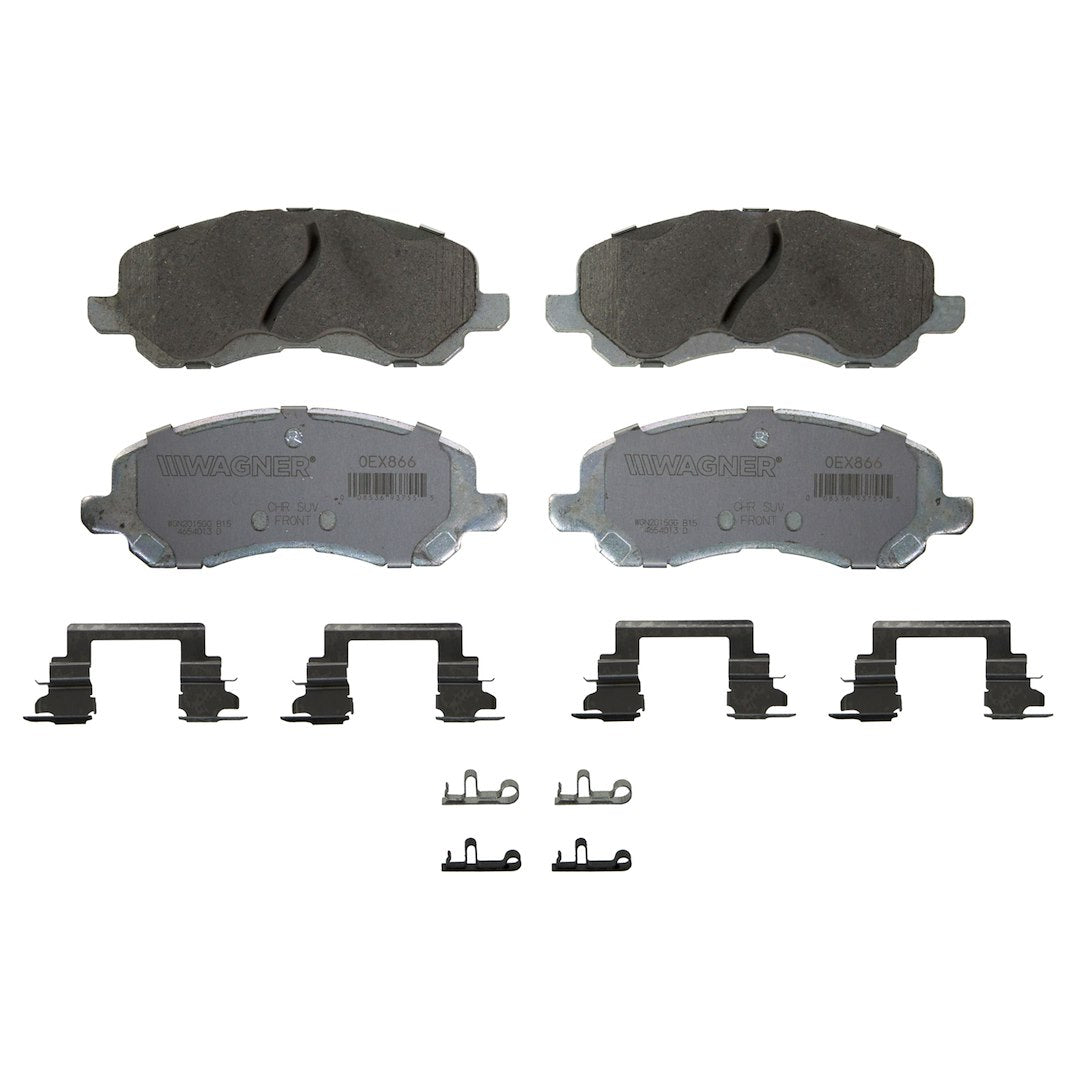 Wagner Brake OEX866 Brake Pad
