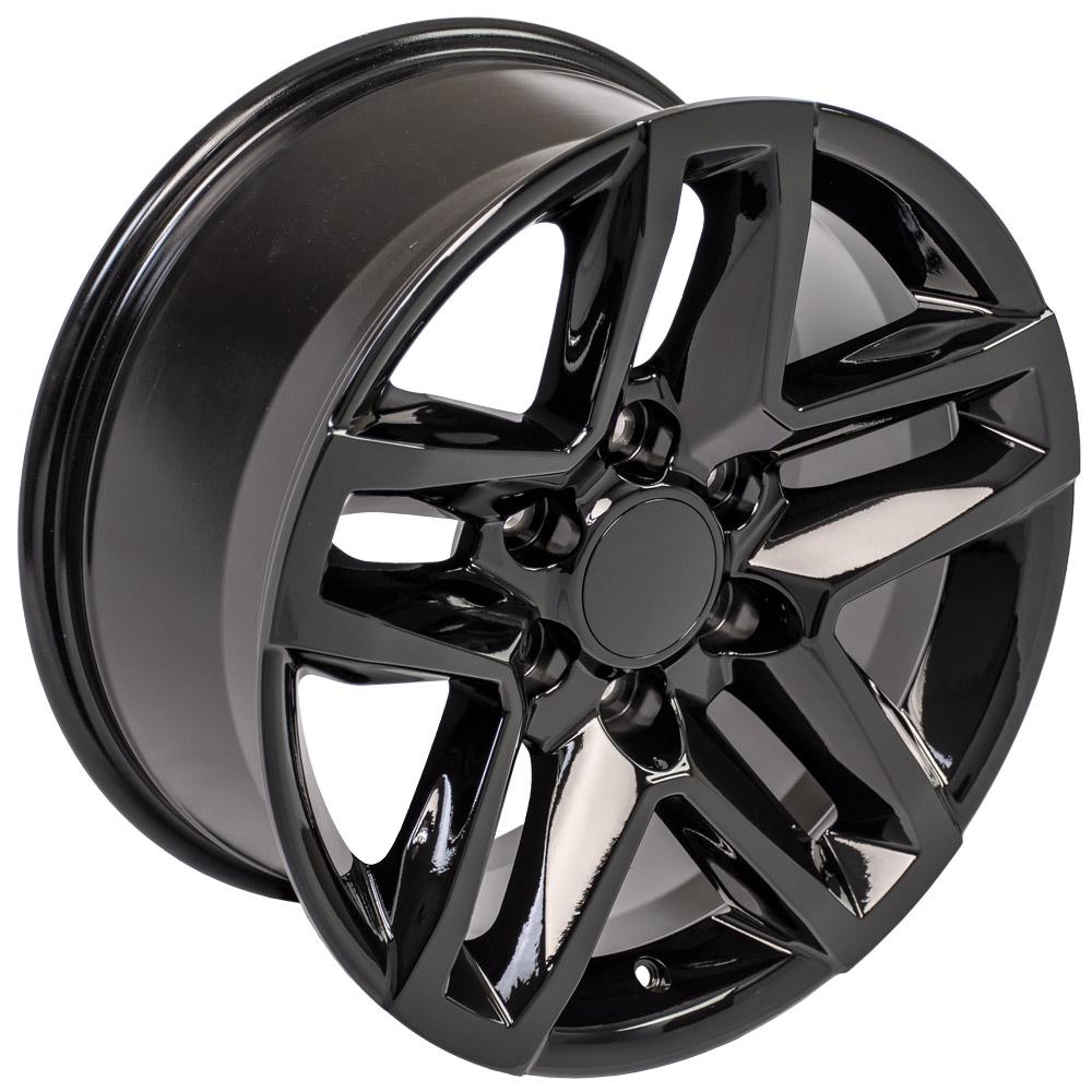 OE Wheels With Center Cap CV34B-18085-6550-26B - 18 Replica CV34B Fits Chevro