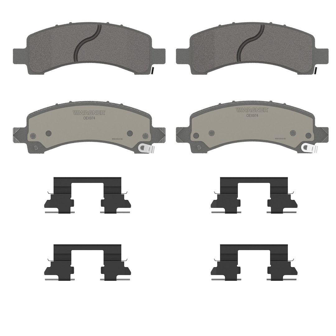 Wagner Brake OEX974 Brake Pad