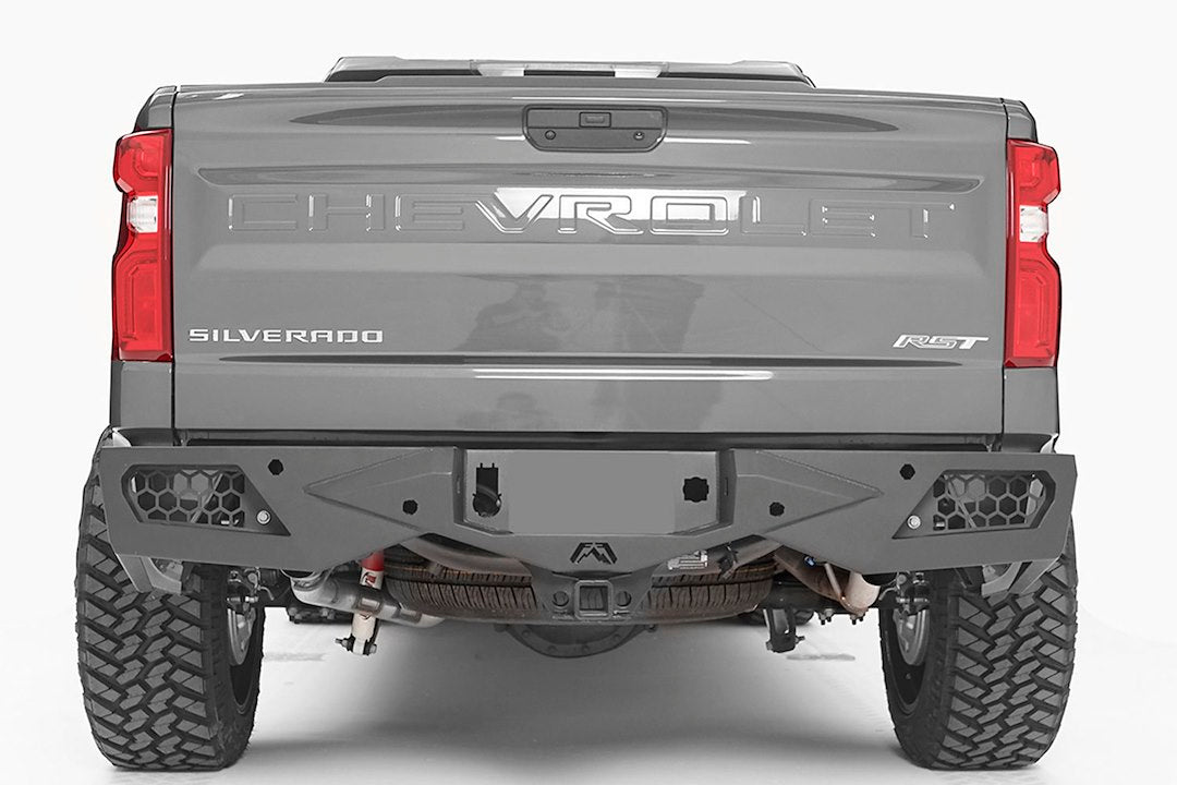 FAB Fours Sensor Compatible Bumper GS23-E5852-1 - Vengeance Rear