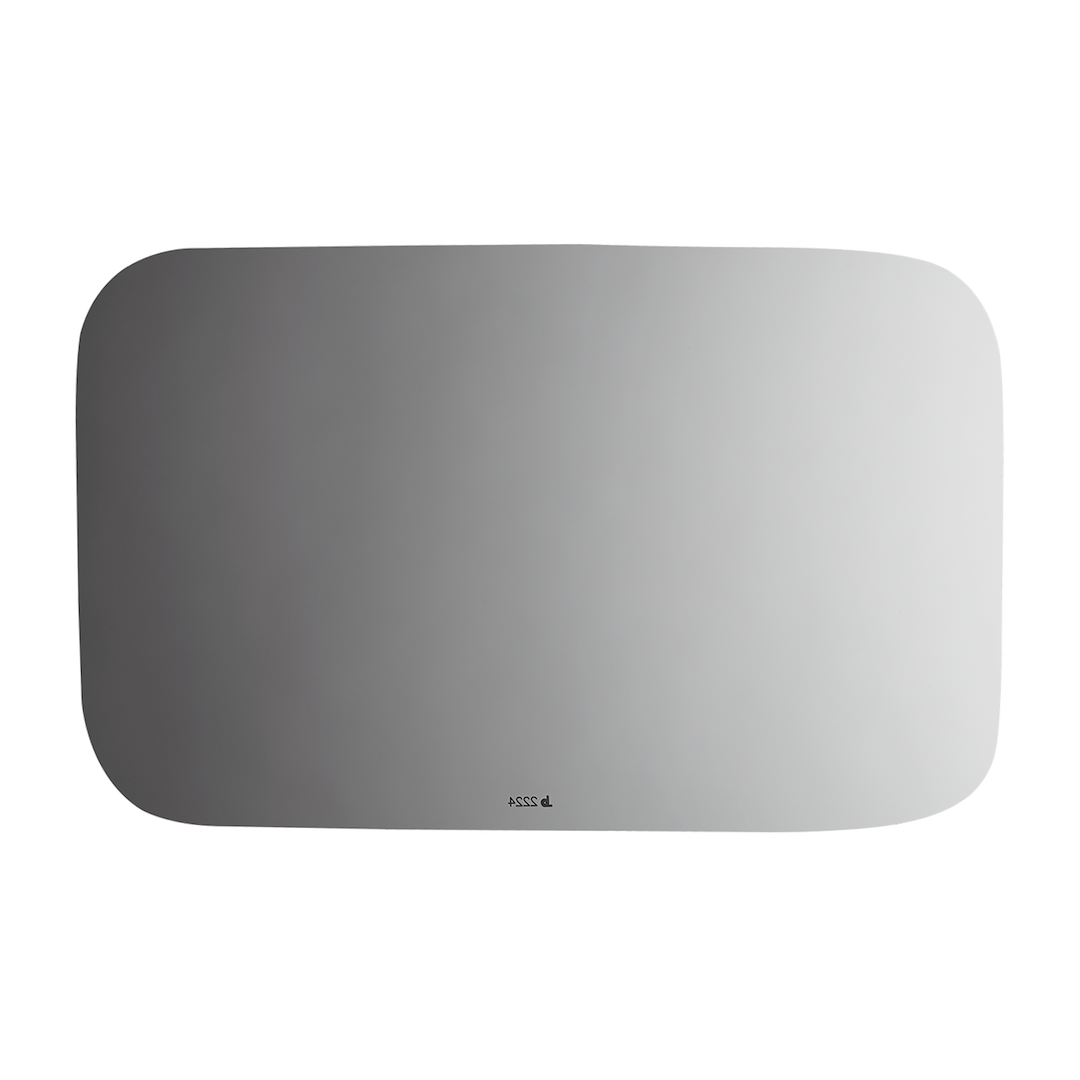 Burco Mirror Smooth Edges For Safety Exterior Mirror Glass 2224 - Mirror Side View