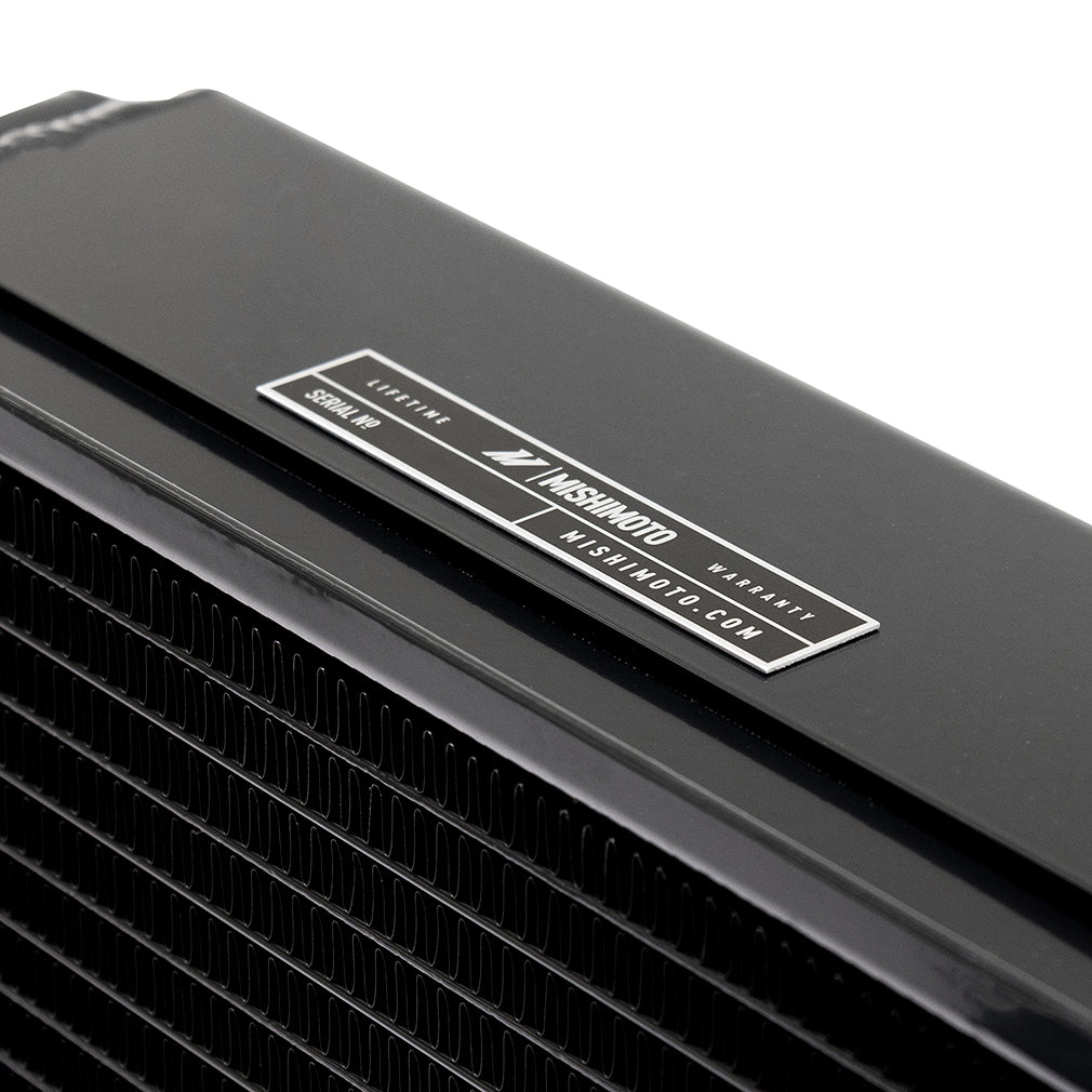 Mishimoto Limited Lifetime Warranty Radiator Mmrad-UNI-DRGBK - Performance Aluminum Blac