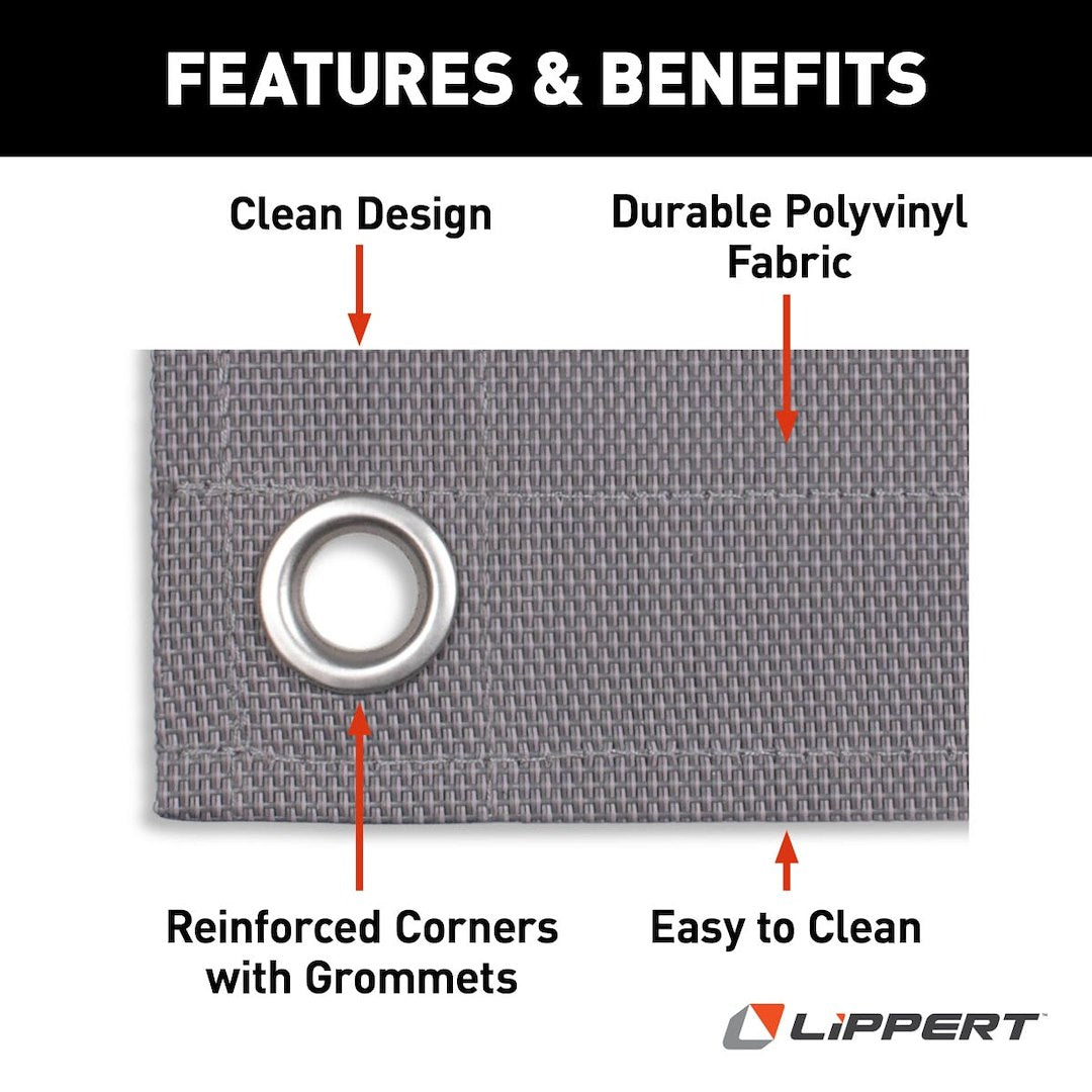 Lippert Comp 2022115660 Patio Mat - Gray