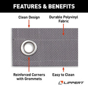 Lippert Comp 2022115660 Patio Mat - Gray